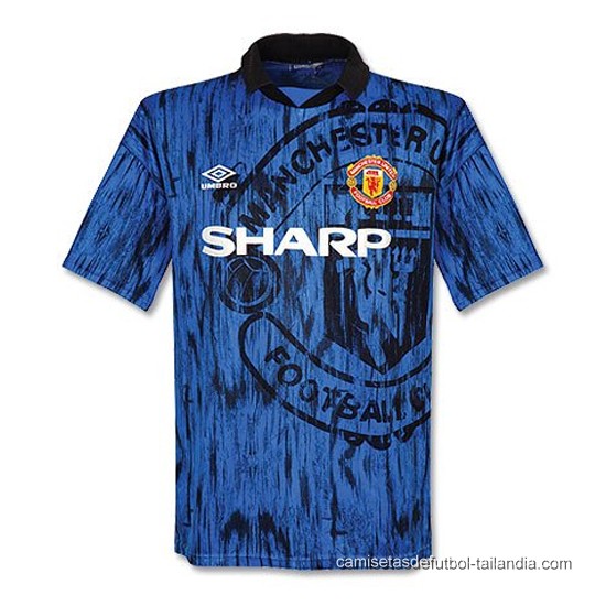 2ª Camiseta Manchester United Retro 1992-1993 - Haga un click en la imagen para cerrar